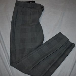 Express Columnist Mid Rise Ankle Pant